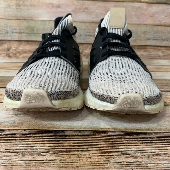 Adidas Ultraboost 19 Linen/Core Black/Brown - Picture 4 of 9